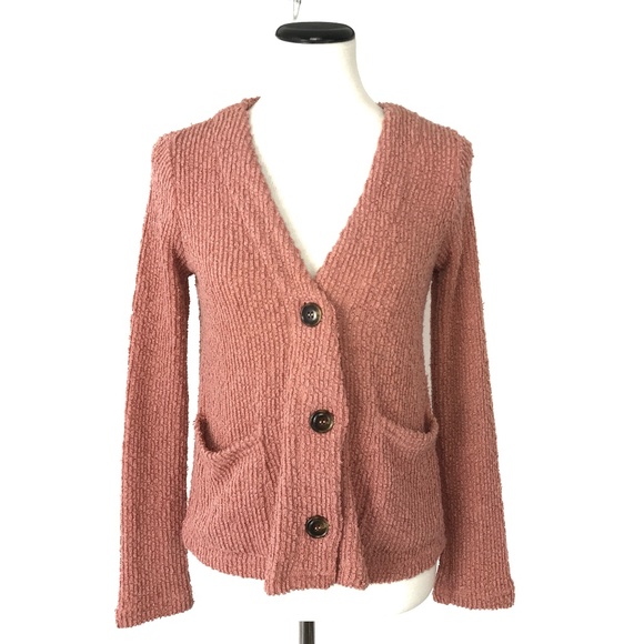 NWT CODEXMODE Knit V-Neck Pocket Cardigan #2 - Picture 1 of 8